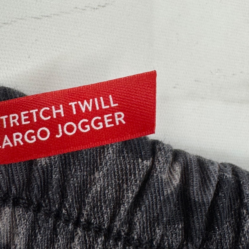Spanx Womens Camo Stretch Twill Cargo Jogger Gray Blackwash Pants Sz. Small S - Picture 10 of 13
